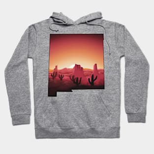 New Mexico desert Hoodie